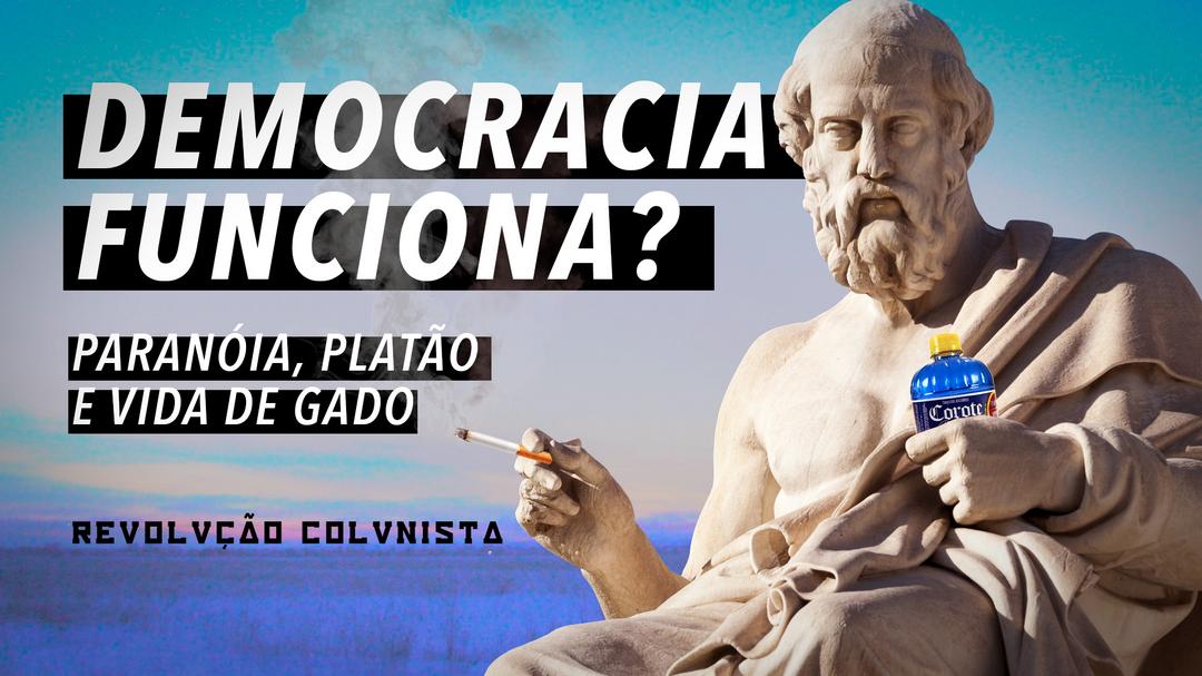 DEMOCRACIA FUNCIONA? Paranóia, Platão e Vida de Gado.